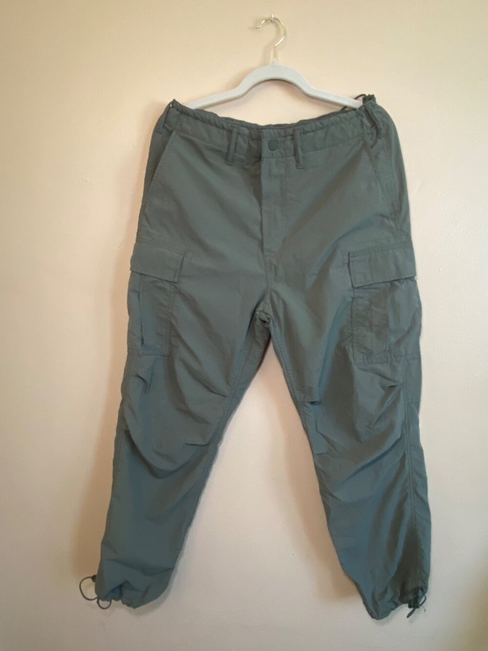 American Eagle Men's Olive Green Utility Cargo Pants | Size Small